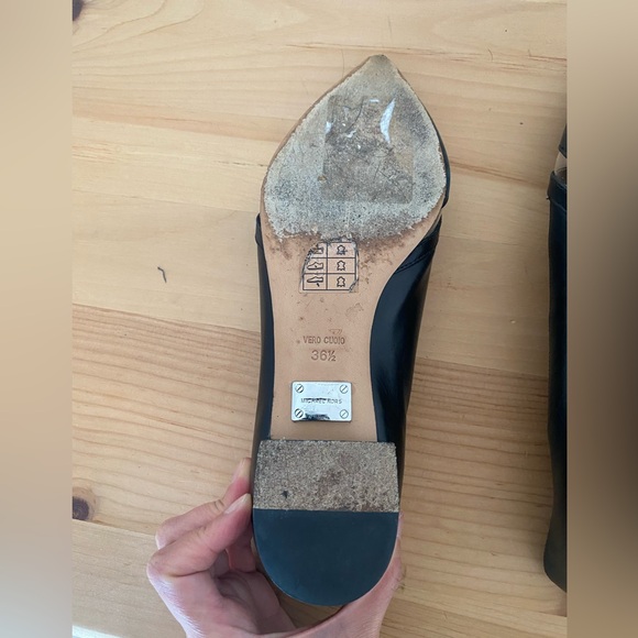 Michael Kors pointy toe genuine leather flats - Picture 7 of 8